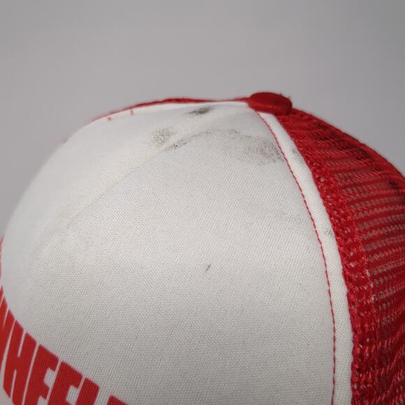 Four Wheeler Magazine Trucker Hat Red One Size Adjustable Mesh Back Rope Winner - Picture 5 of 10
